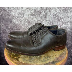 Cole Haan Shoes Mens 8.5 M Gray Smooth Leather Business Dress Work Academia